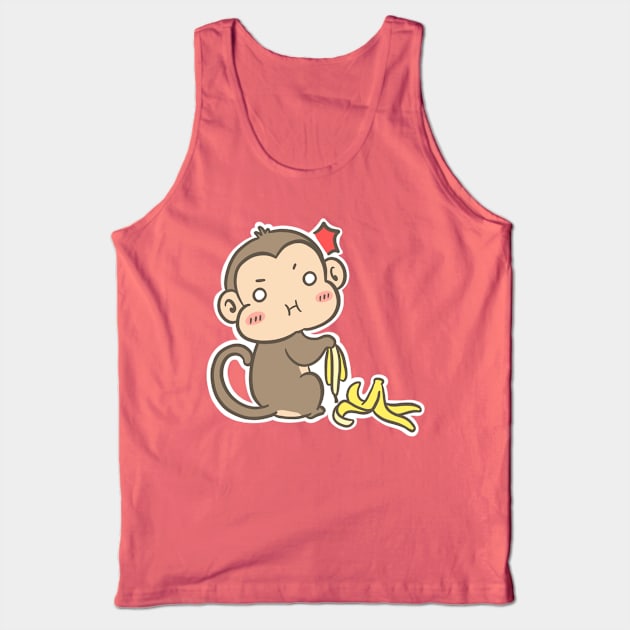 Sneaky Monkey Tank Top by LuveyxDovey